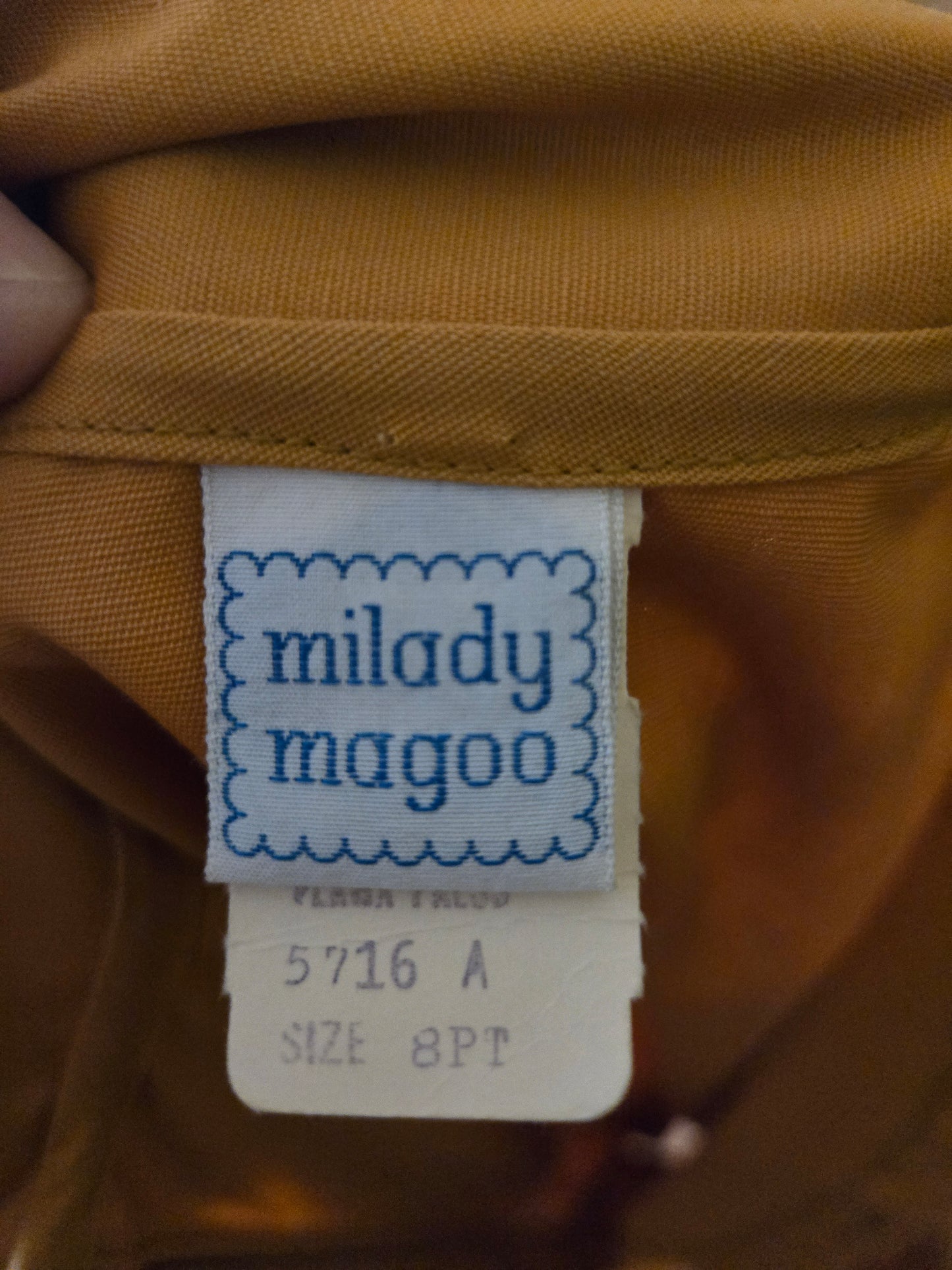 Vintage Long Sleeve Blouse by Milady Magoo