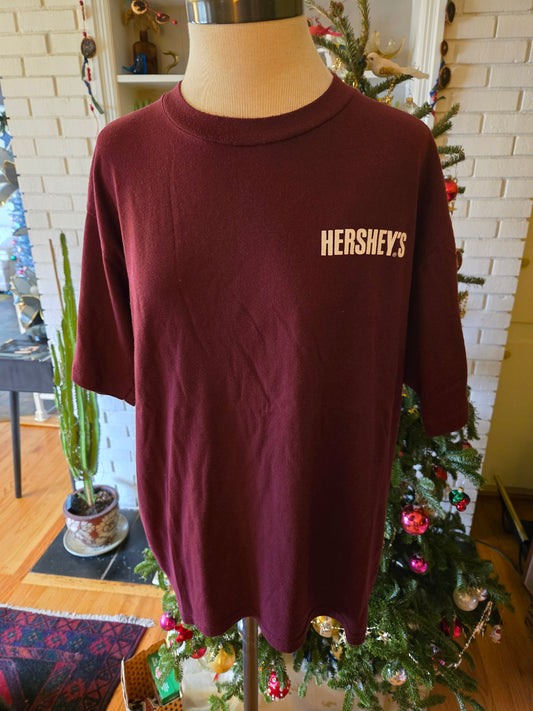 Vintage Hershey's T Shirt from the 90s by Jerzees 390