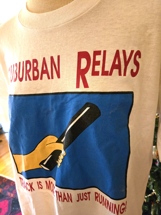 Vintage Suburban Relays T Shirt from the 90s by Screen Stars Best