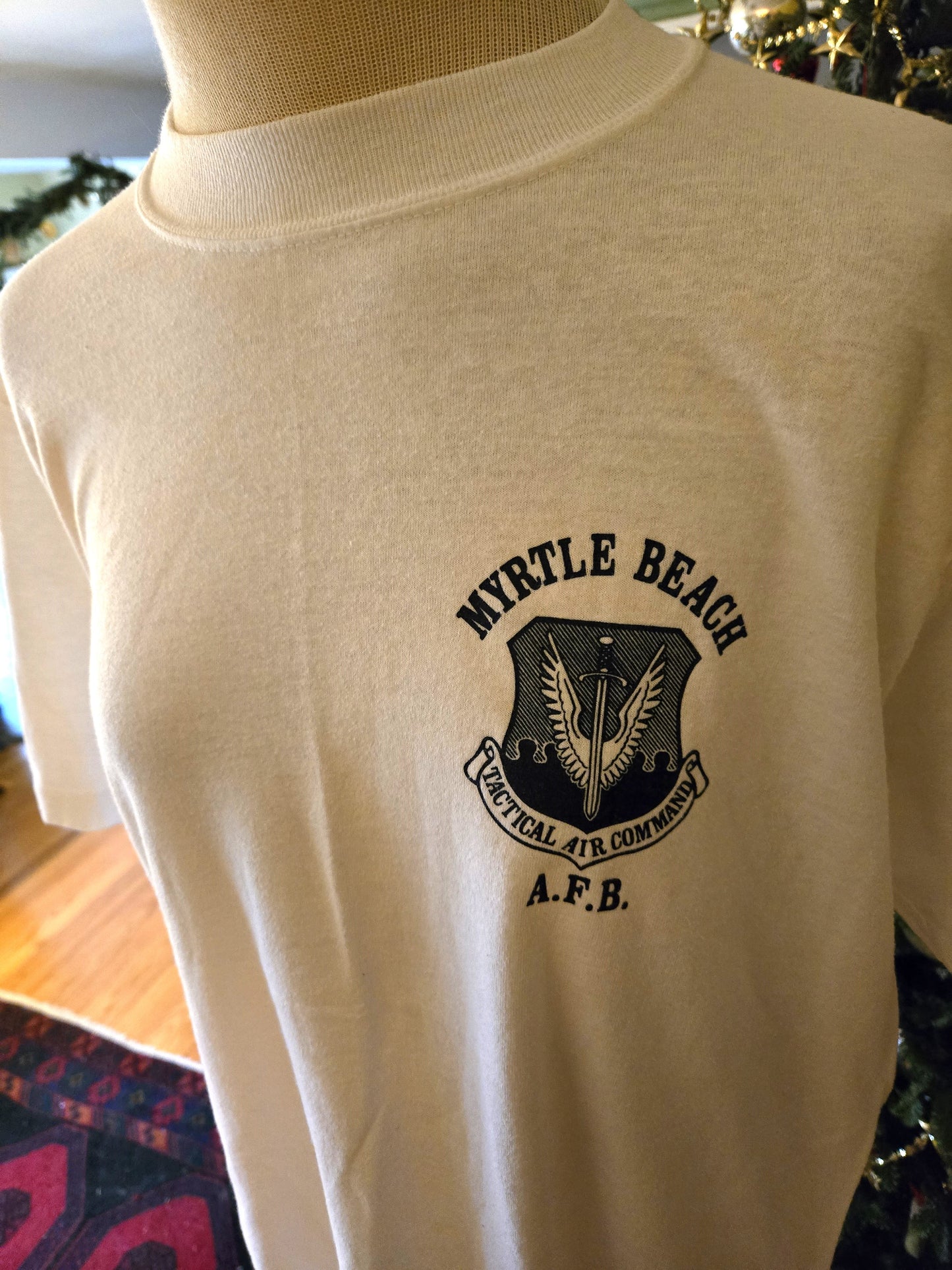 Vintage Myrtle Beach A.F.B. T Shirt from the 90s by Soffe Shirts