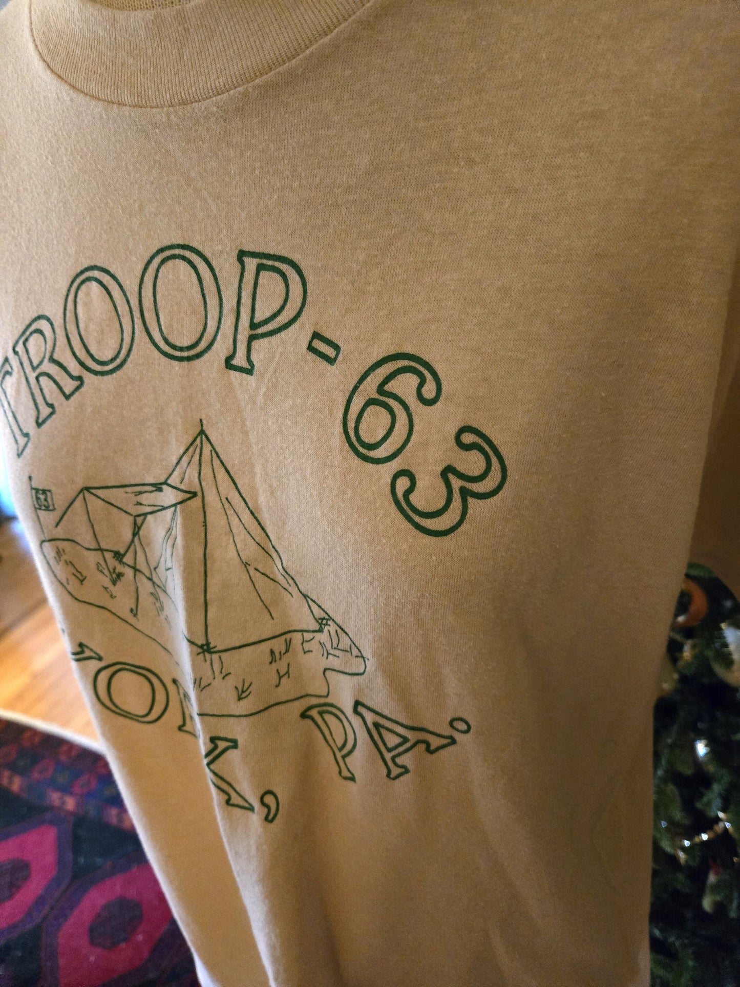 Vintage Troop 63 T Shirt from the 80s by Sportswear II