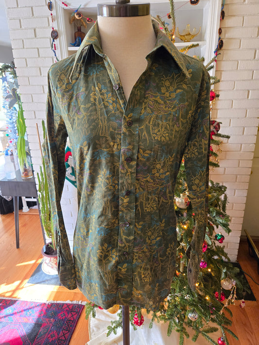 Vintage Long Sleeve Button Down Shirt by Circus Maximus