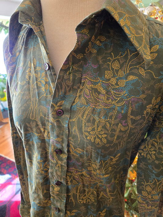 Vintage Long Sleeve Button Down Shirt by Circus Maximus