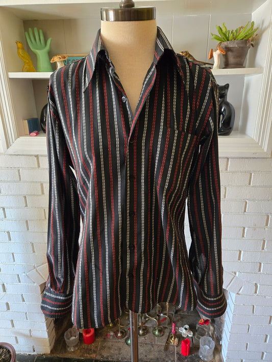 Vintage Long Sleeve Button Down Shirt by St. Leger
