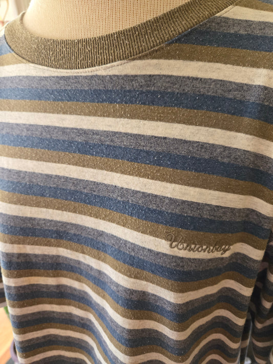 Vintage Short Sleeve Striped Shirt by Union Bay