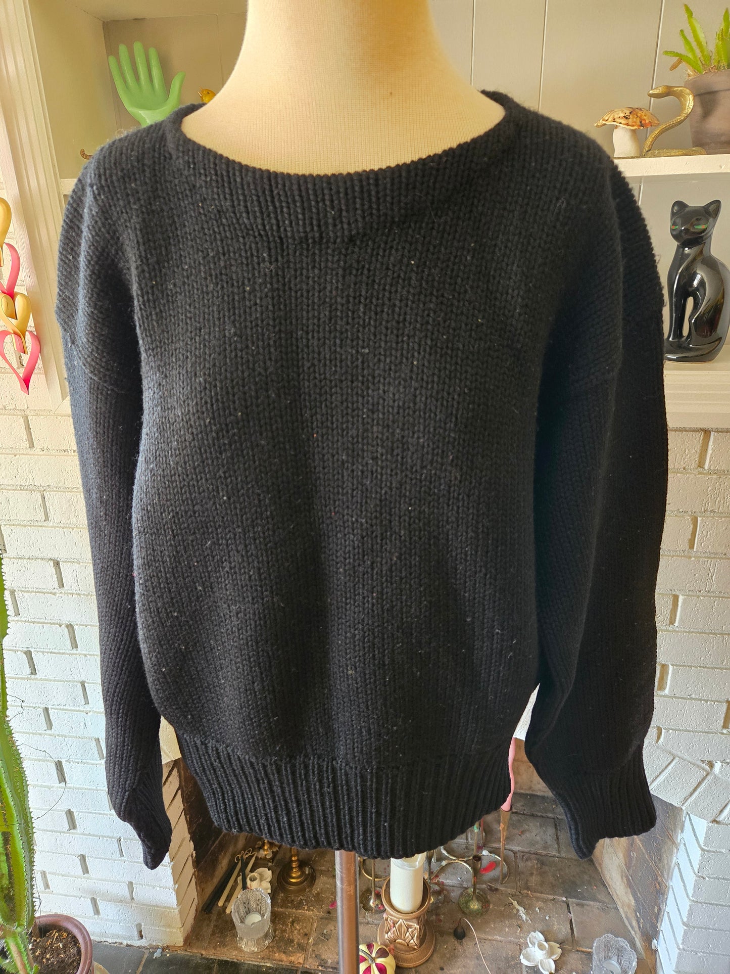 Vintage Long Sleeve Wool Sweater by Princeton University Store