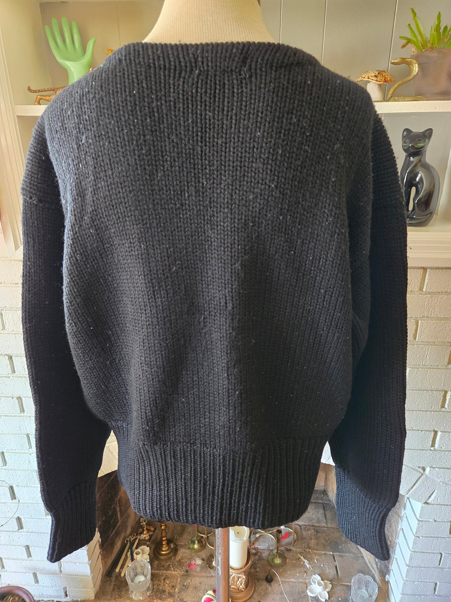 Vintage Long Sleeve Wool Sweater by Princeton University Store