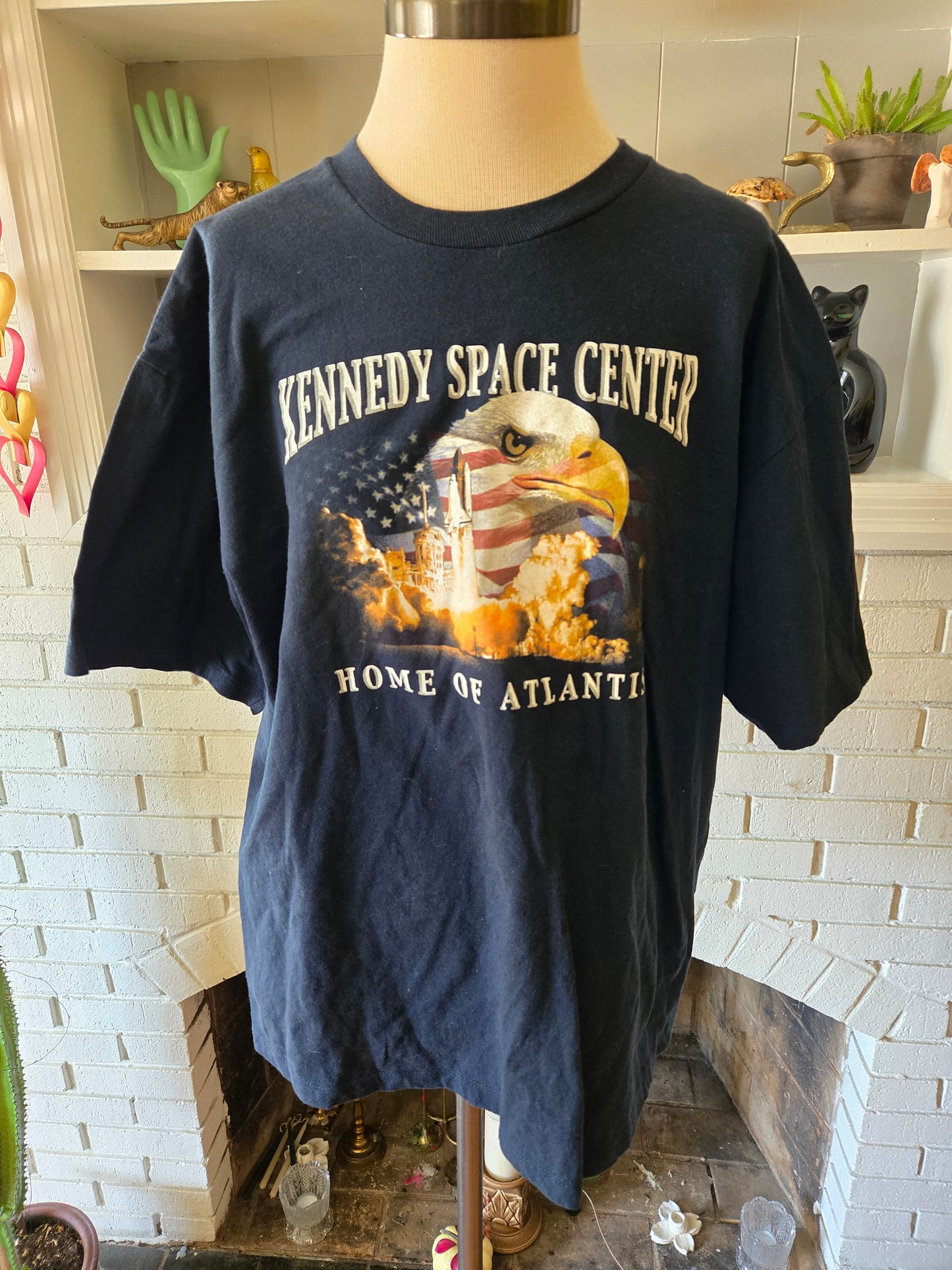 Vintage Kennedy Space Center T Shirt by Prairie Mountain