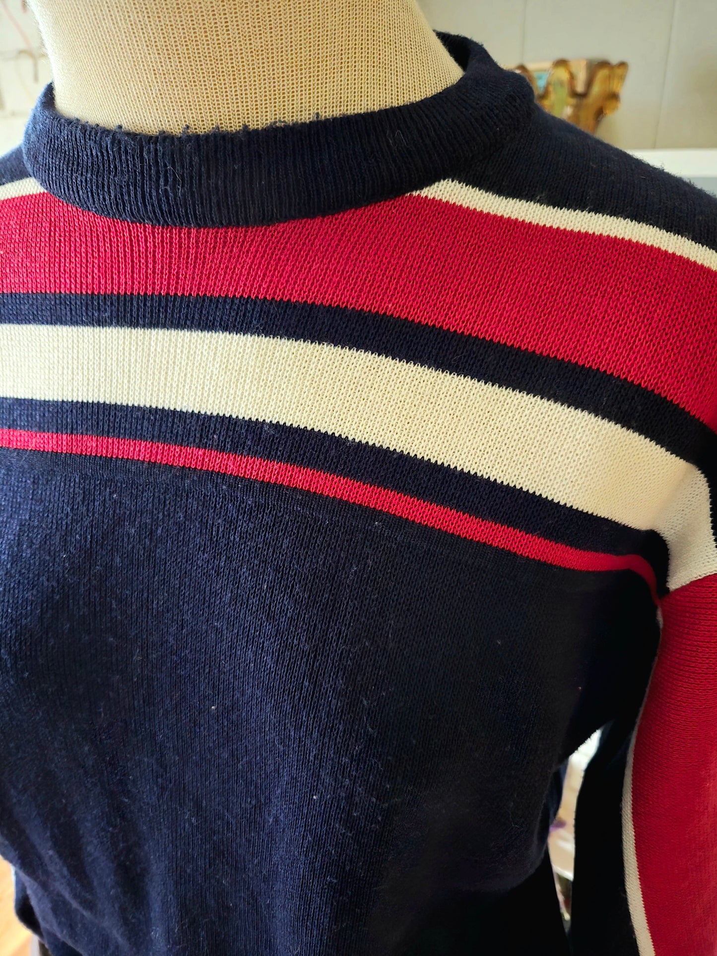 Vintage Long Sleeve Acrylic Sweater by Steep Slopes