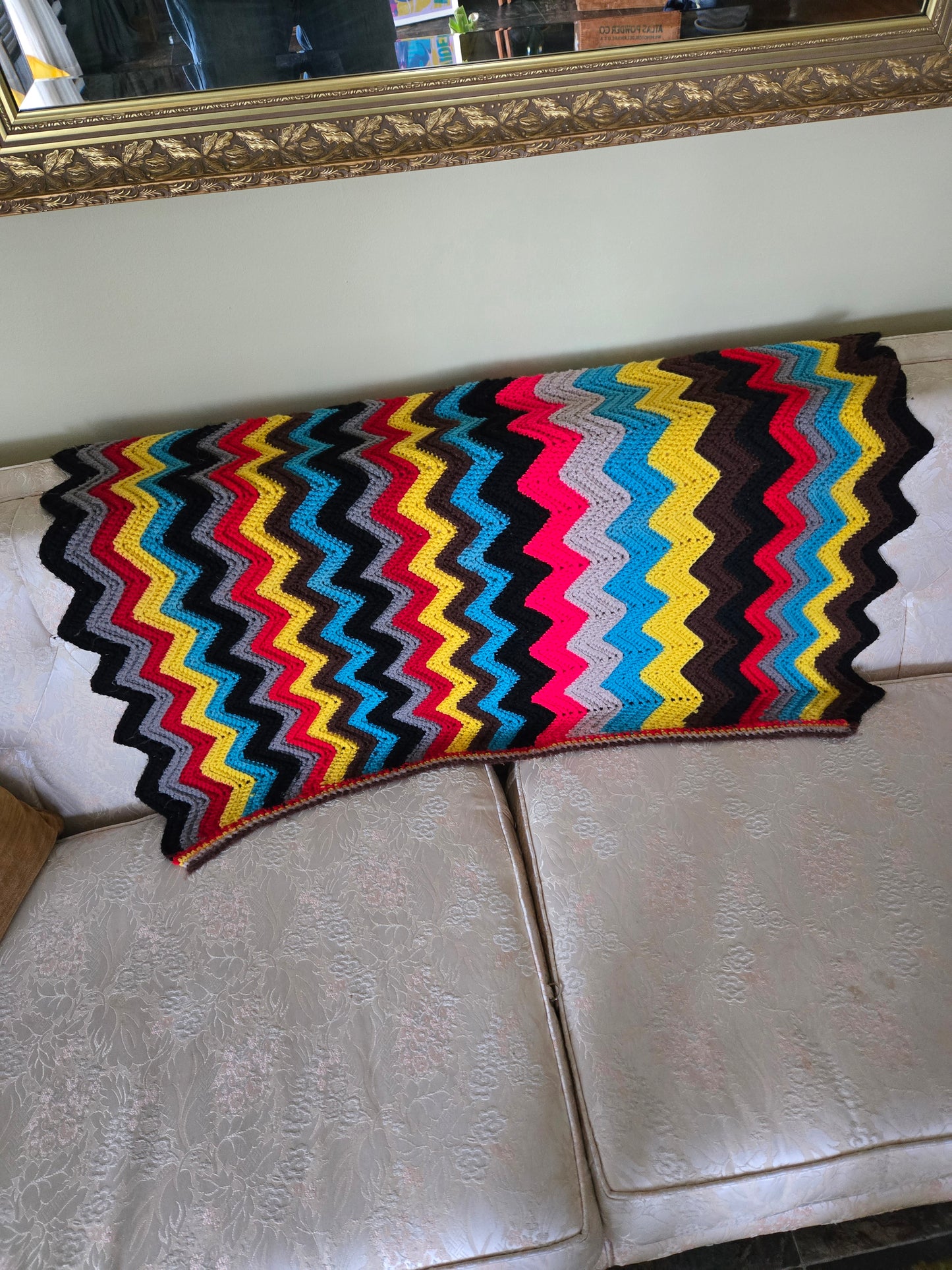 Vintage Hand Made Afghan