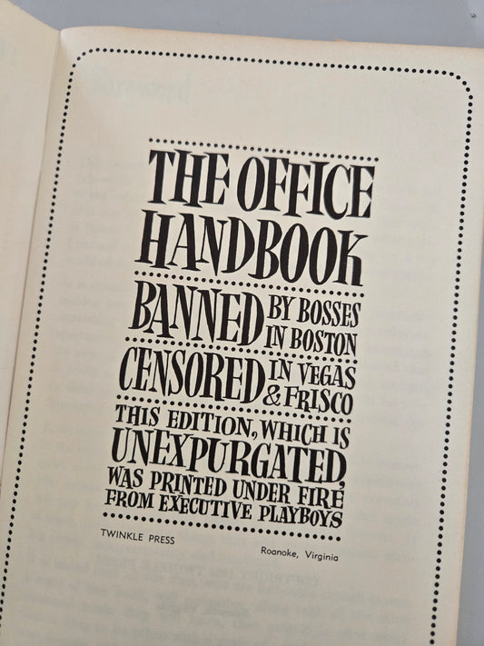 The Complete and Uncensored Naughty Office Handbook Softcover