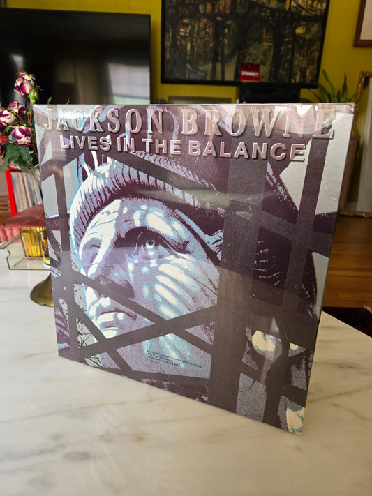 Jackson Browne Vinyl Record "Live In The Balance" UNOPENED!