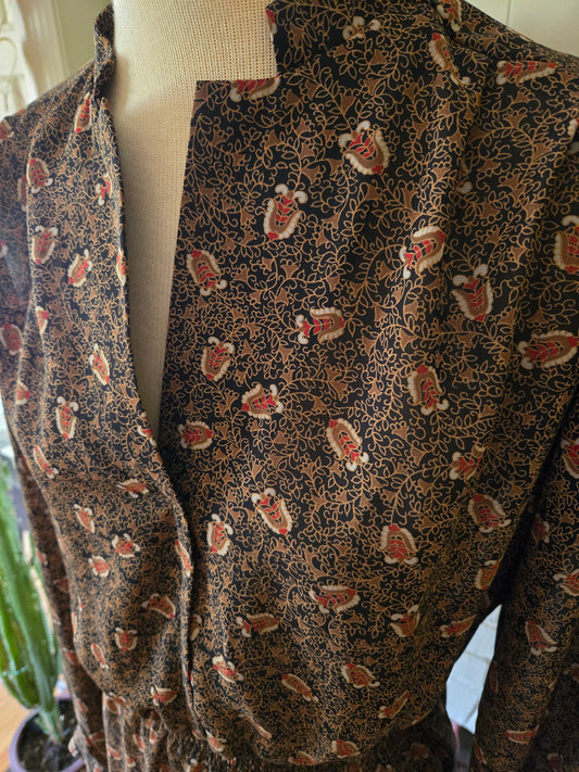 Vintage Long Sleeve Dress by Castleberry Studio