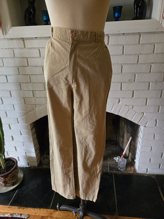 Vintage Light Khaki Pants by Cliffhanger