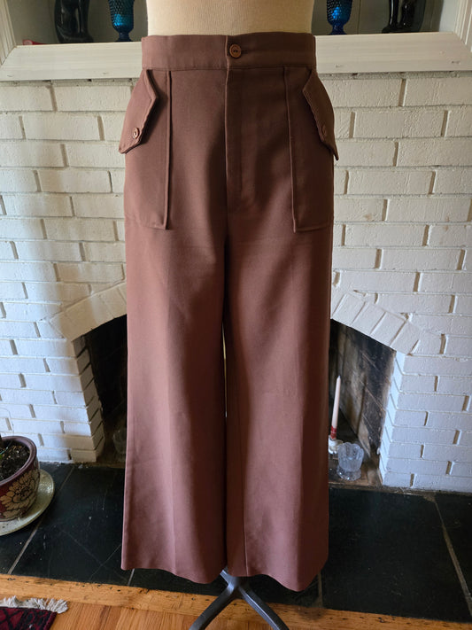 Vintage Brown Pants by JC Penney