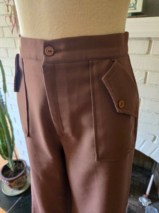 Vintage Brown Pants by JC Penney