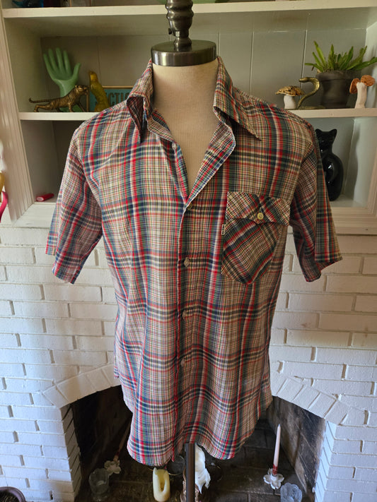 Vintage Short Sleeve Button Down Shirt by Levi's