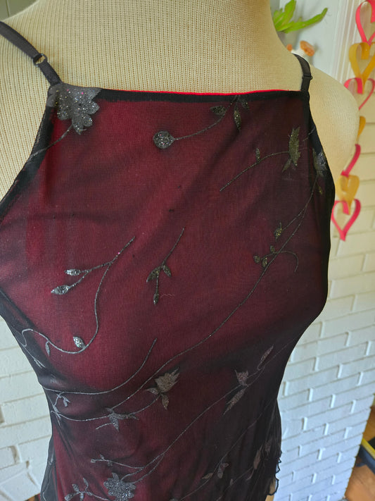 Vintage Sleeveless Strap Blouse from the 90s