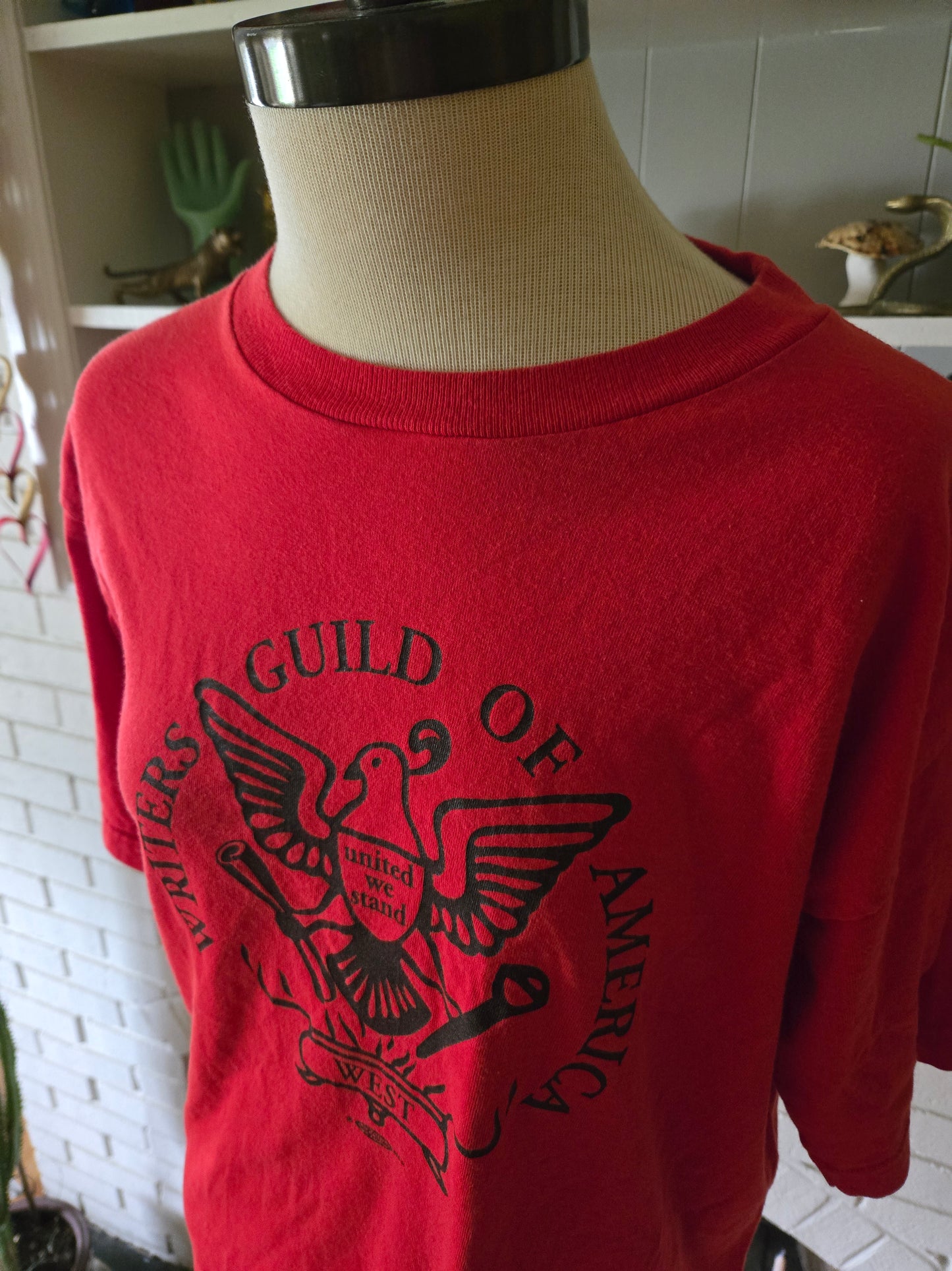 Vintage Writer's Guild of America T Shirt by Union Made