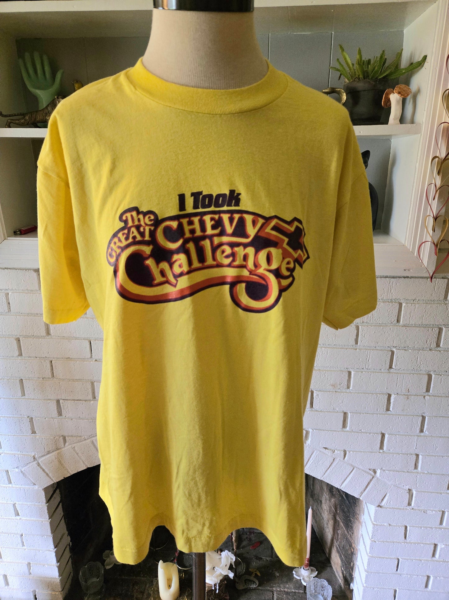 Vintage Great Chevy Challenge T Shirt by Screen Stars Best