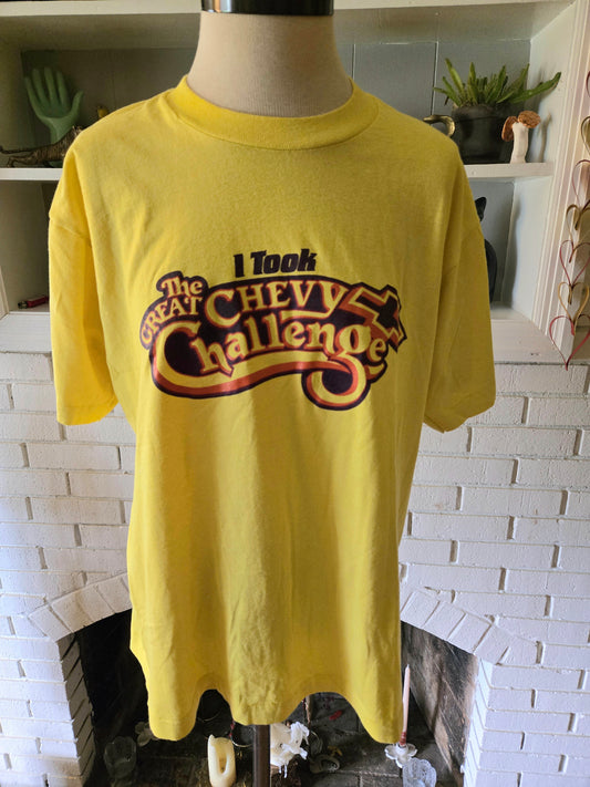 Vintage Great Chevy Challenge T Shirt by Screen Stars Best