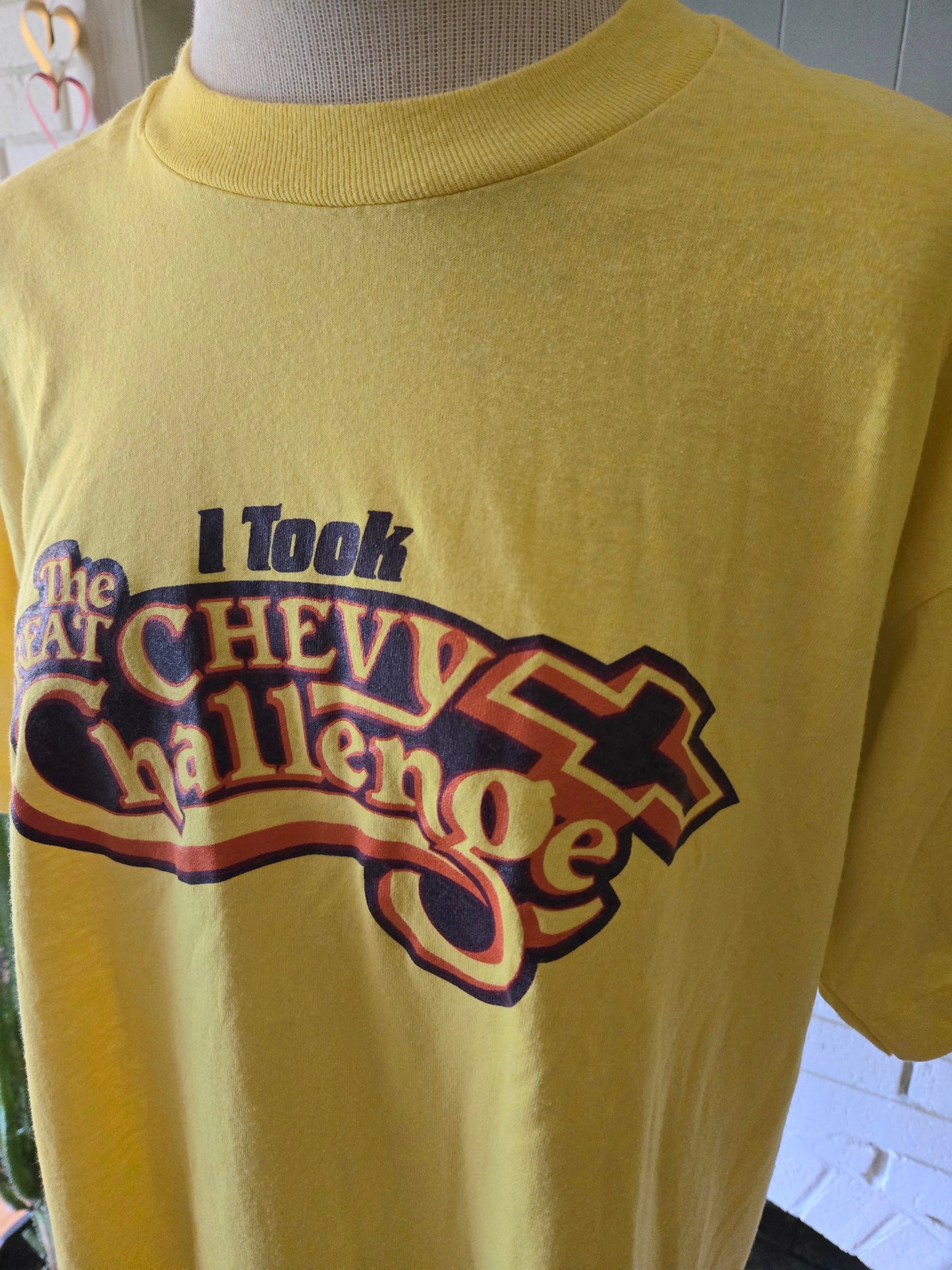 Vintage Great Chevy Challenge T Shirt by Screen Stars Best