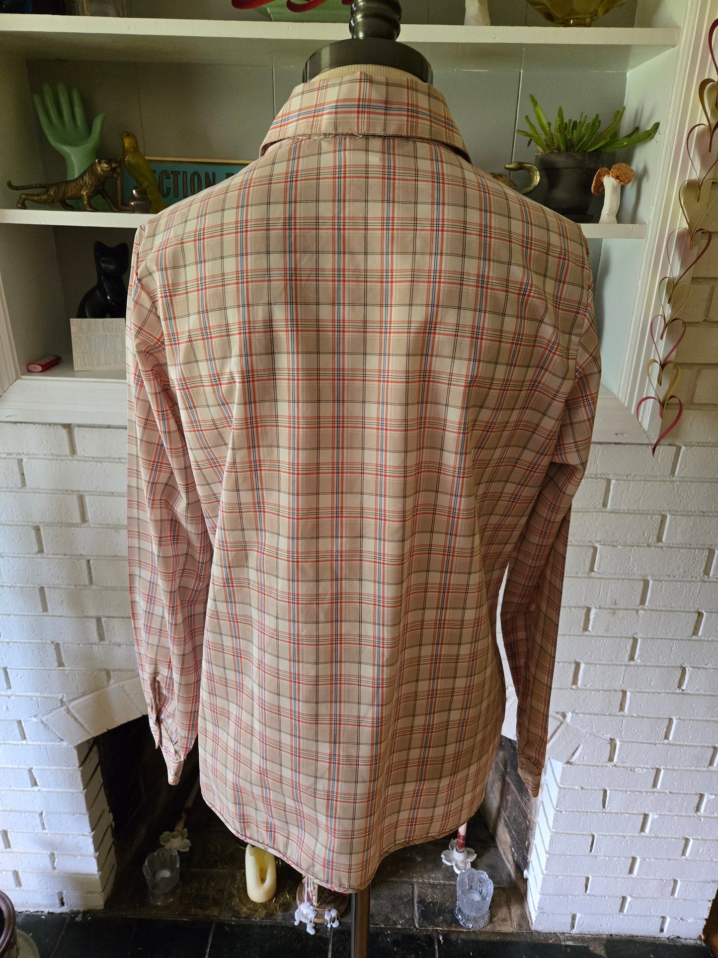 Vintage Long Sleeve Button Front Blouse by Gailord