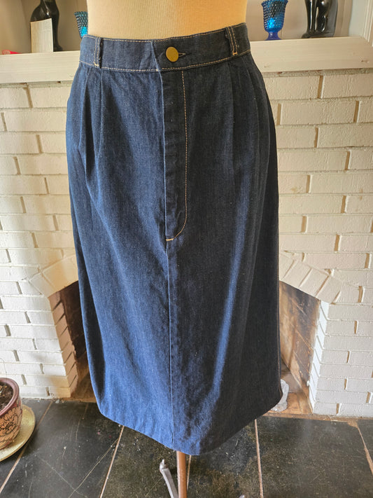 Vintage Denim Skirt by Cheryl Tiegs UNWORN!!!