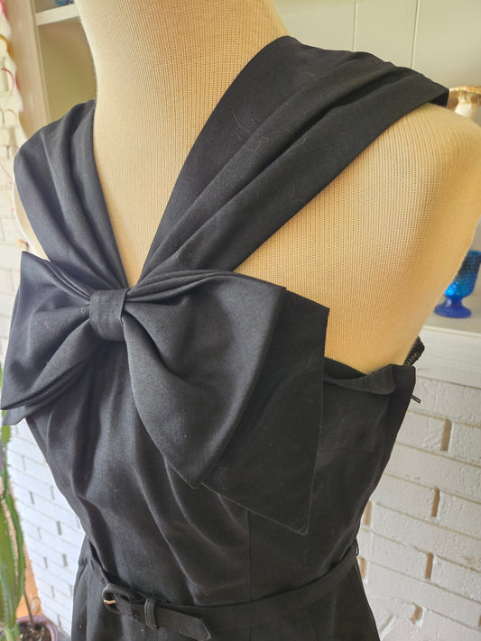 Vintage Sleeveless Black Dress by Justin McCarty