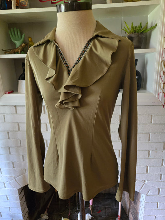 Vintage Long Sleeve Blouse by French Curve