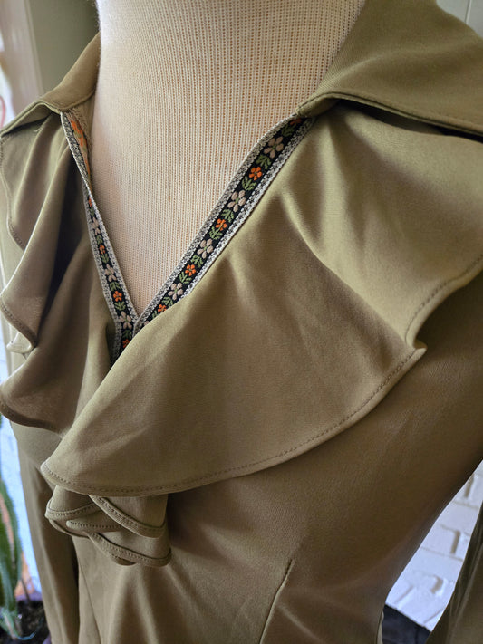 Vintage Long Sleeve Blouse by French Curve
