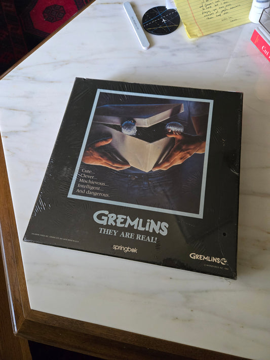 Vintage Go Go Gizmo Jigsaw Puzzle from 1984 by Springbok. UNOPENED!!!