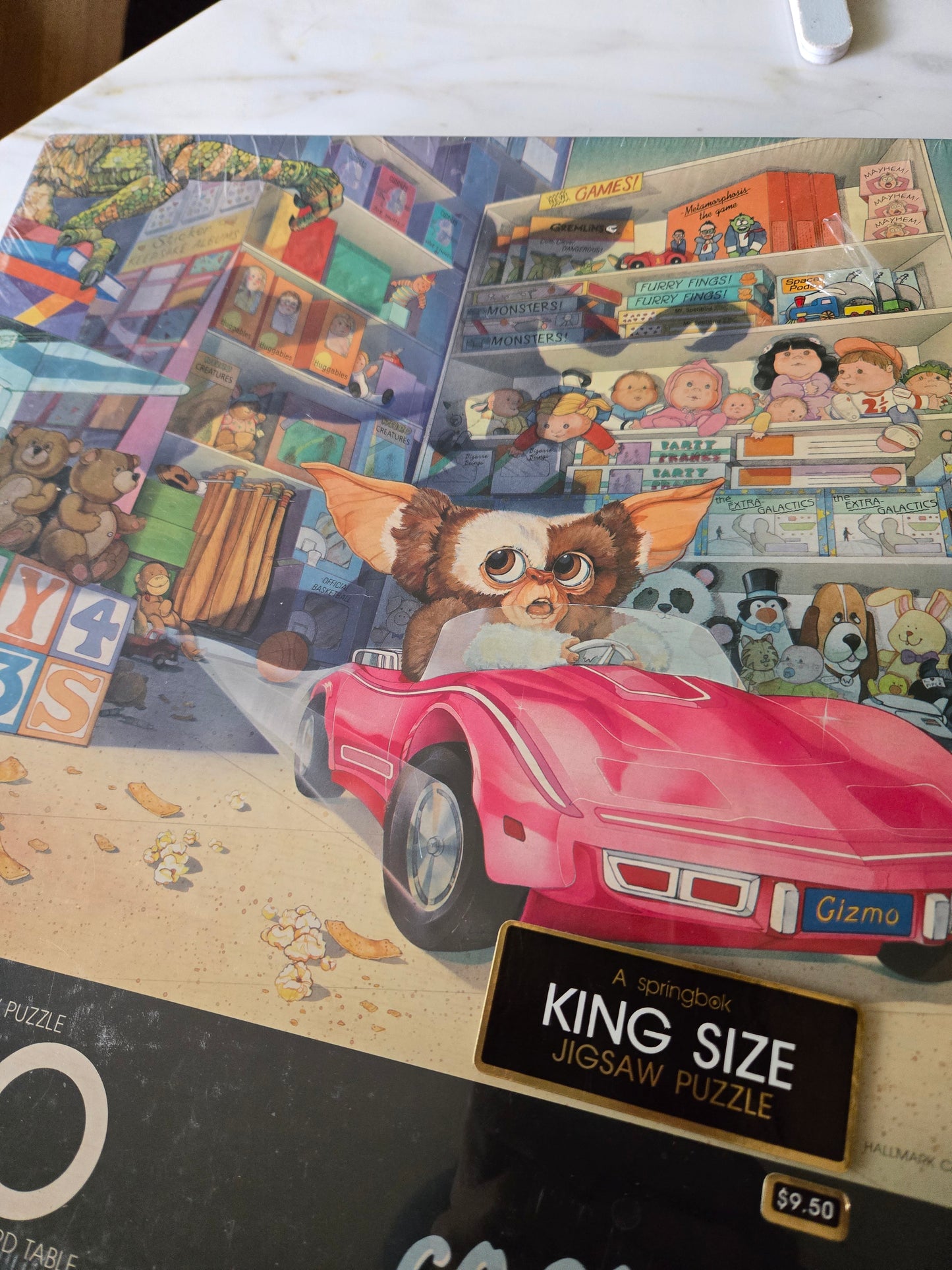 Vintage Go Go Gizmo Jigsaw Puzzle from 1984 by Springbok. UNOPENED!!!