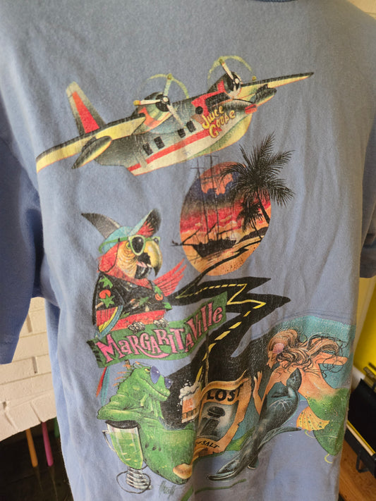 Vintage Margaritaville 15th Anniversary T Shirt by Caribbean Soul