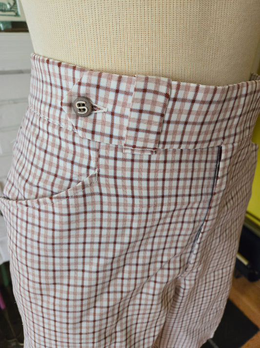 Vintage White Shorts by Carl Michaels