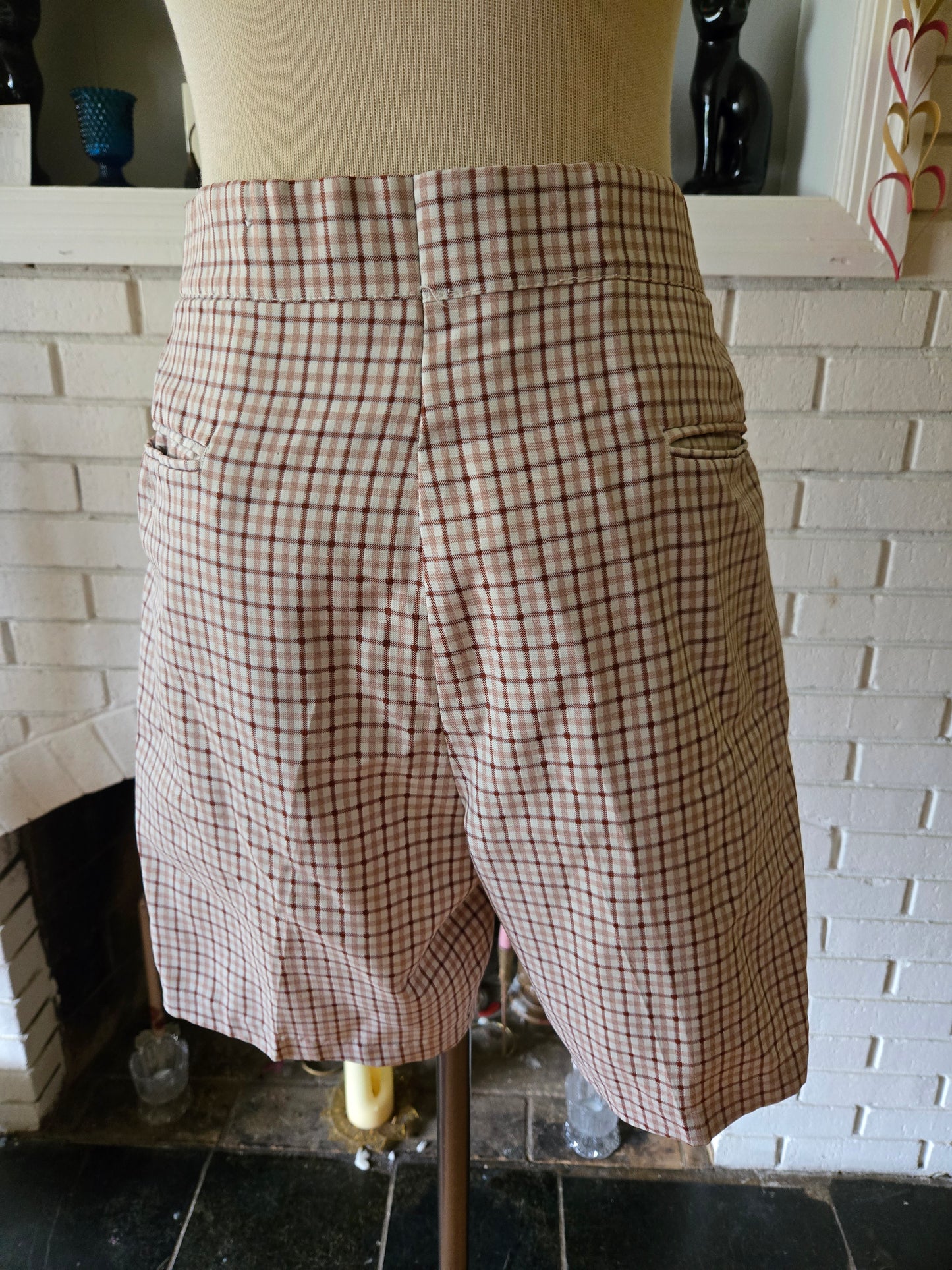 Vintage Plaid Shorts by Sansabelt