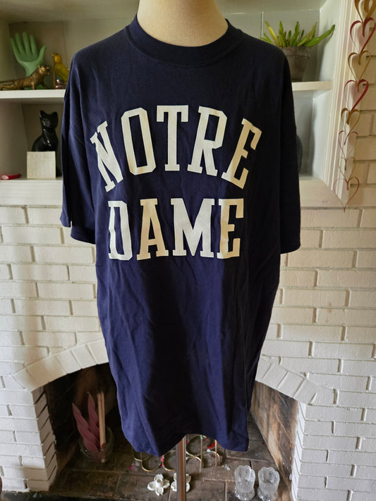 Vintage Notre Dame T Shirt by Russell Athletic UNWORN!!!