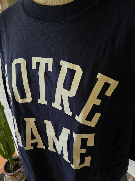 Vintage Notre Dame T Shirt by Russell Athletic UNWORN!!!