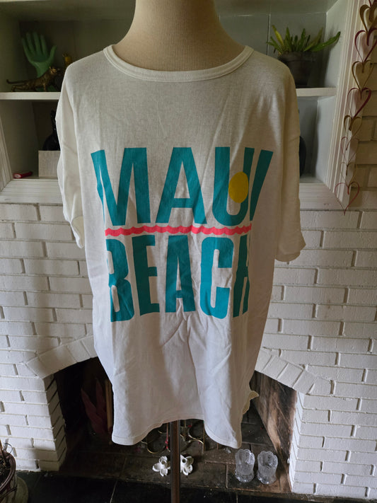 Vintage Maui Beach Bum T Shirt by Signal