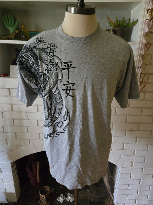 Vintage Asian Print T Shirt by JNCO Jeans