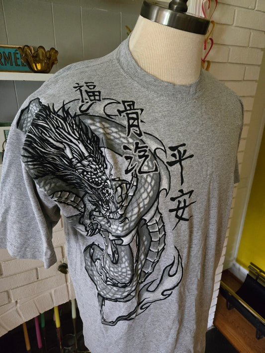 Vintage Asian Print T Shirt by JNCO Jeans