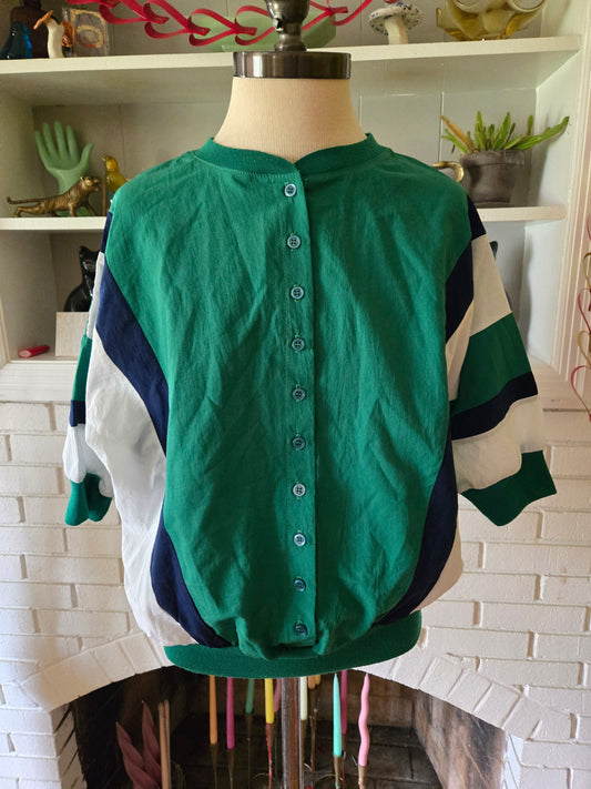 Vintage Short Sleeve Blouse by Cortiva