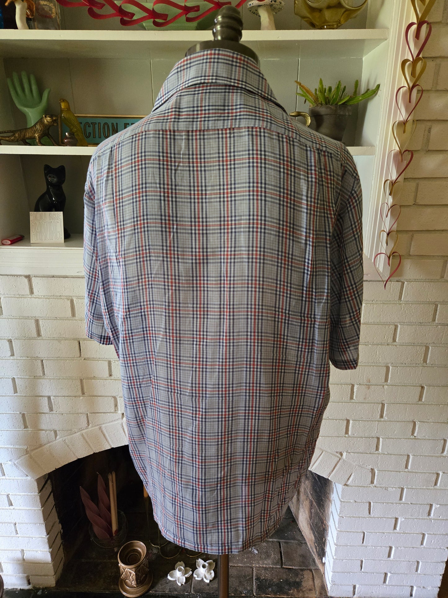 Vintage Short Sleeve Button Down Shirt by JC Penney
