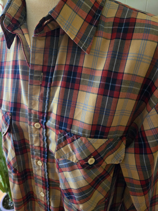 Vintage Long Sleeve Button Down Shirt by Sears Sportswear