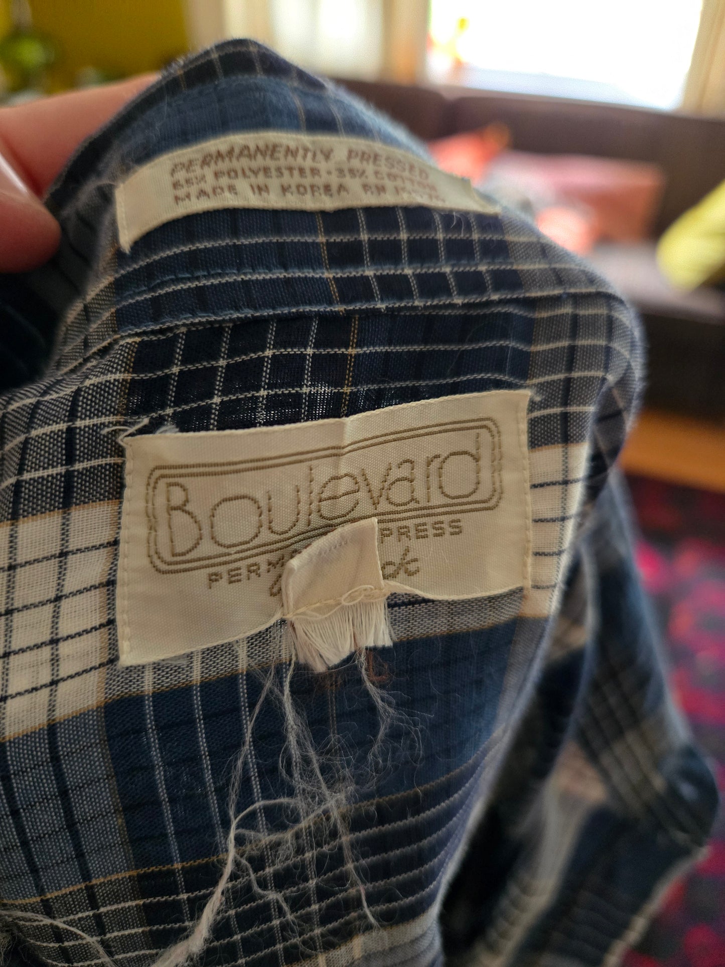 Vintage Long Sleeve Button Down Shirt by Boulevard