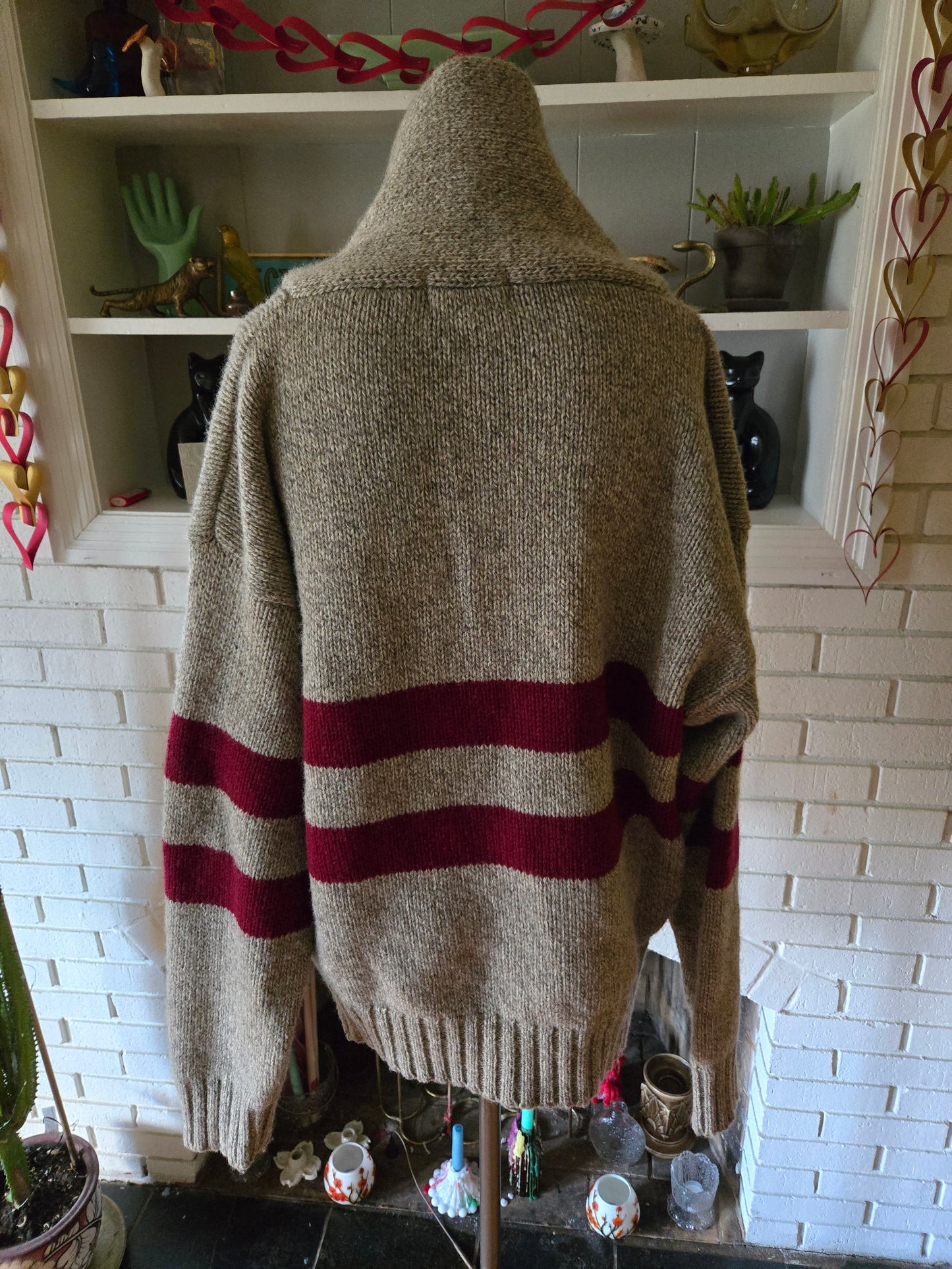 Vintage Long Sleeve Striped Wool Sweater by Gap