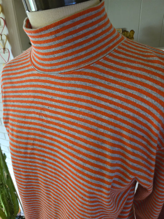 Vintage Long Sleeve Striped Blouse by French Navy