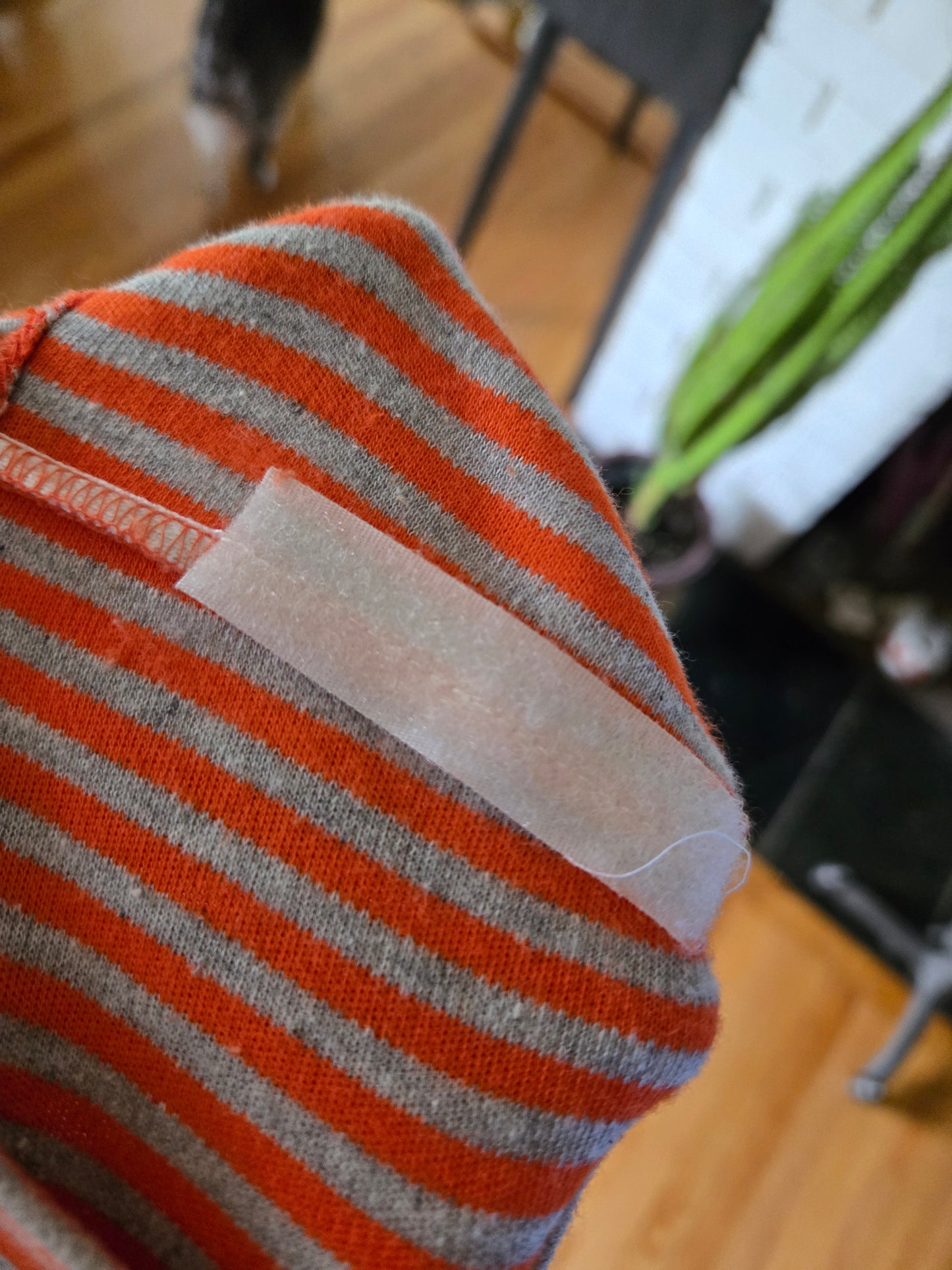 Vintage Long Sleeve Striped Blouse by French Navy