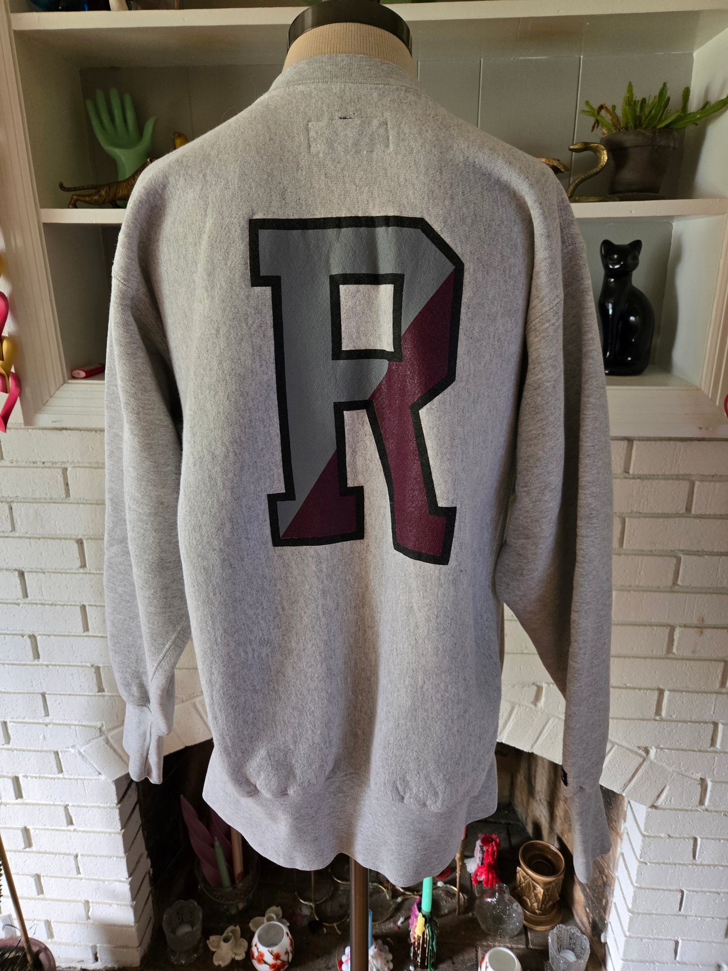 Vintage Long Sleeve Roanoke College Sweatshirt Jansport