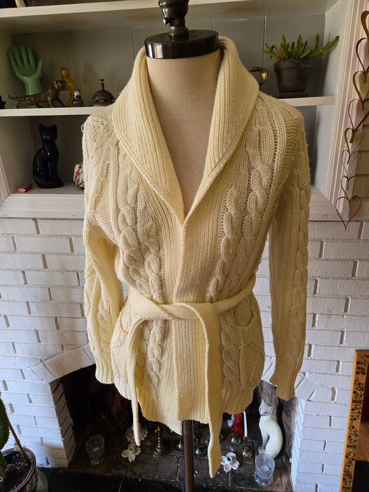 Vintage Long Sleeve Cardigan Sweater by Currants